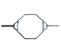 Гриф гексагональный (шестигранный) (трэп-гриф). Предназначен для становой тяги.